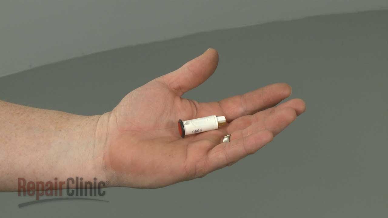 GE Stove Cooktop Indicator Light Replacement WB25X10024 YouTube