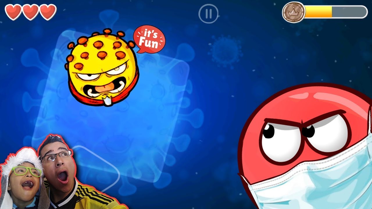 COVID Evolution 🦠 Bolita Roja 4 | Covid in Red Ball 4 | Cap 2