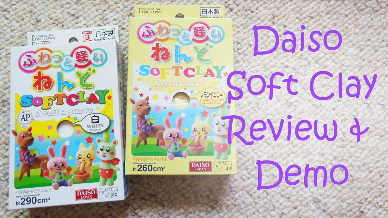 JAPAN DAISO SOFT CLAY SLIME 