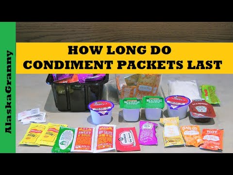 How Long Do Condiment Packets Last