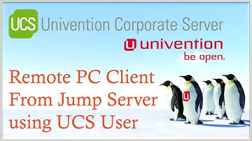 Remote Desktop PC Client from Jump Server using UCS User