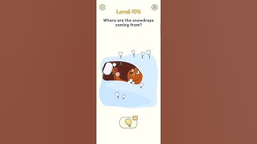 DOP 2 level 478 Where are the snowdrops coming from