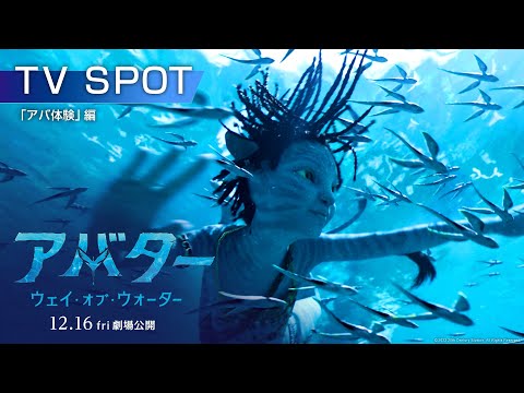 映画『アバター：ウェイ・オブ・ウォーター』スポット「アバ体験」編 12月16日（金）劇場公開