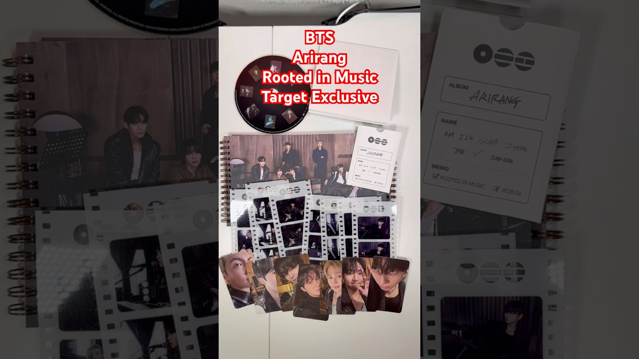 BTS Rooted in Music Target Exclusive #bts #btsarmy #kpopunboxing 