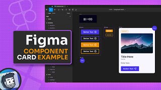 How to Create a Card Component in Figma (Variant, Boolean, Instance Swap, and Text)