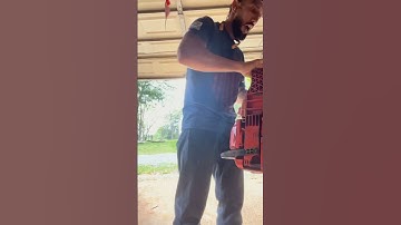 Echo 590 cold start chainsaw