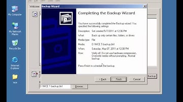 Lecture 31 - Backup and Restore MCSE 2003