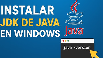 Cómo Instalar JDK de Java en Windows 10/11 paso a paso