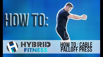 How To: Cable Pallof Press | Anti-Rotational Core Work