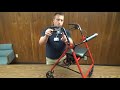 How to Adjust 4ww (Rollator) Brakes and Height - with Deliver Rehab