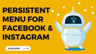 VauBot   Creating Persistent Menu For Facebook & Instagram