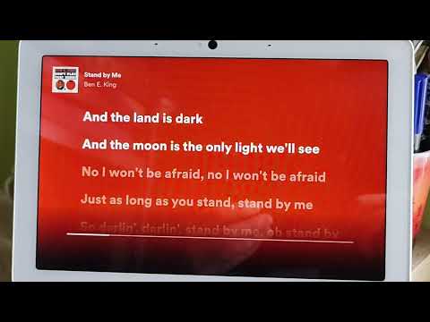 Spotify on Nest Hub/Hub Max can now show real-time lyrics