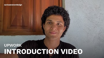 Upwork Introduction Video | Carlos Evenor Design