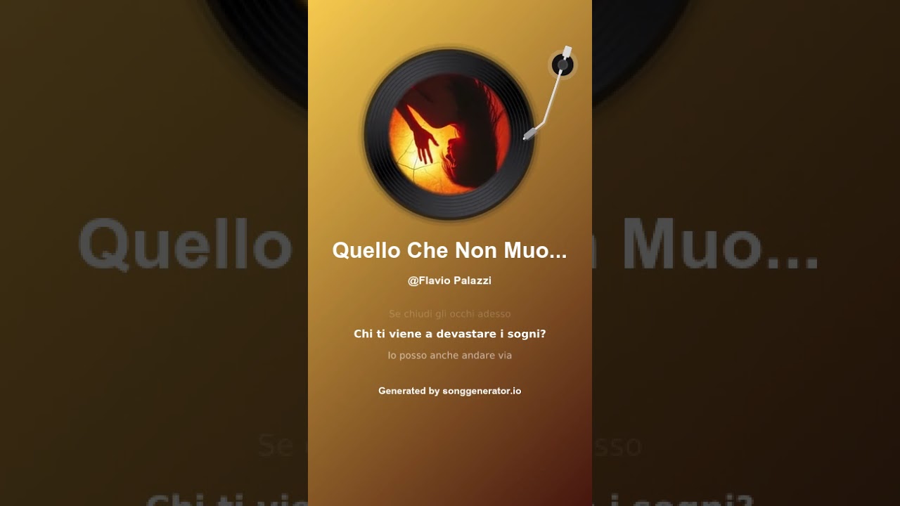 Quello Che Non Muore