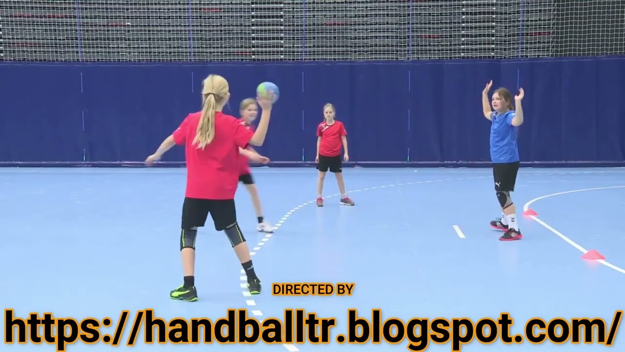 Handball training games and duels Part 1 YouTube