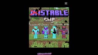 the "unstable" smp #minecraft #unstable #7superkevin7 #parrotx2 #wemmbu #gameing #blockade #smp