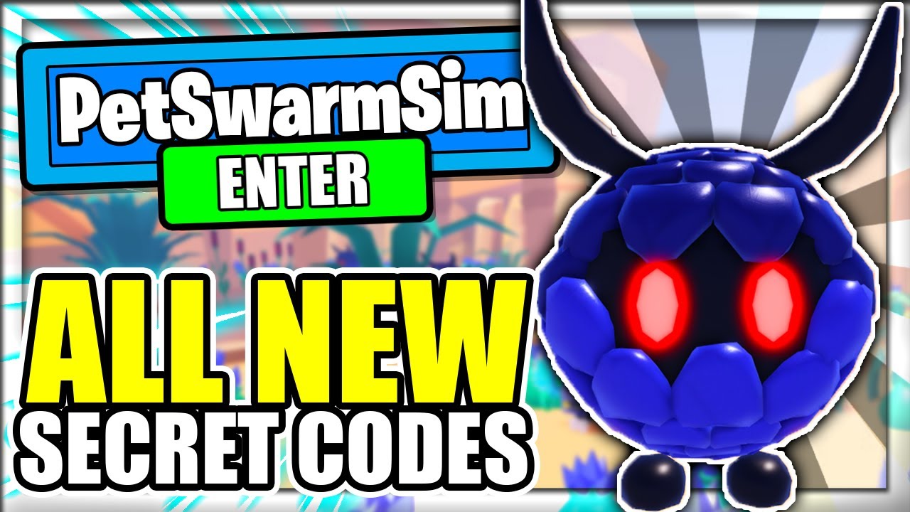 all-new-secret-op-codes-roblox-pet-swarm-simulator-codes-youtube