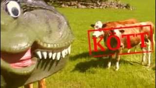 TYRANNOSAURUS REX - musikvideo för barn (Dinosaurielåtar, Pappa Kapsyl - Dinosaurier)