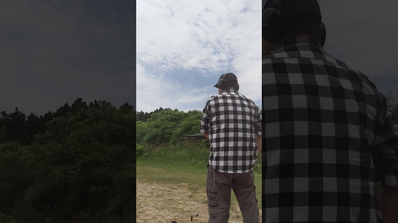 12 gauge Stevens pump-action pistol grip shotgun