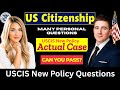 2025 New, Real Interview of U.S. Citizenship | N-400 Naturalization Interview & Test, Small talk