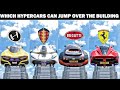 Which hypecars can jemp over the building in forza horizon 5  lets find out