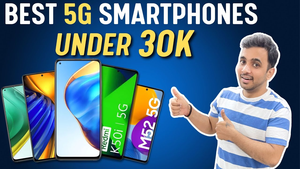 Top 5 best 5G Smartphones under ₹30000 Budget ⚡Best 5G mobile Phones ...