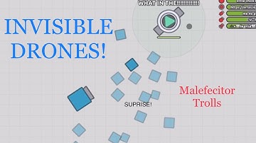Malefecitor is funni - Arras.io invisible drones