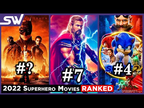 All Superhero Movies of 2022 Ranked From Worst to Best