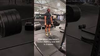 CNS Shakes for that 545 top set #deadlift #strengthandconditioning #strengthtraining