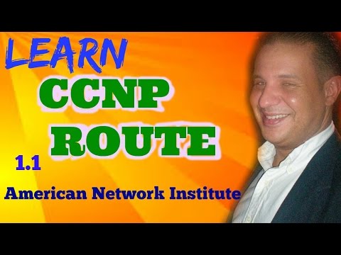 Introduction to CCNP Route Course 1.1