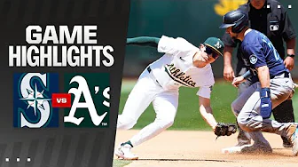 Mariners vs. A's Game Highlights (6/6/24) | MLB Highlights thumbnail