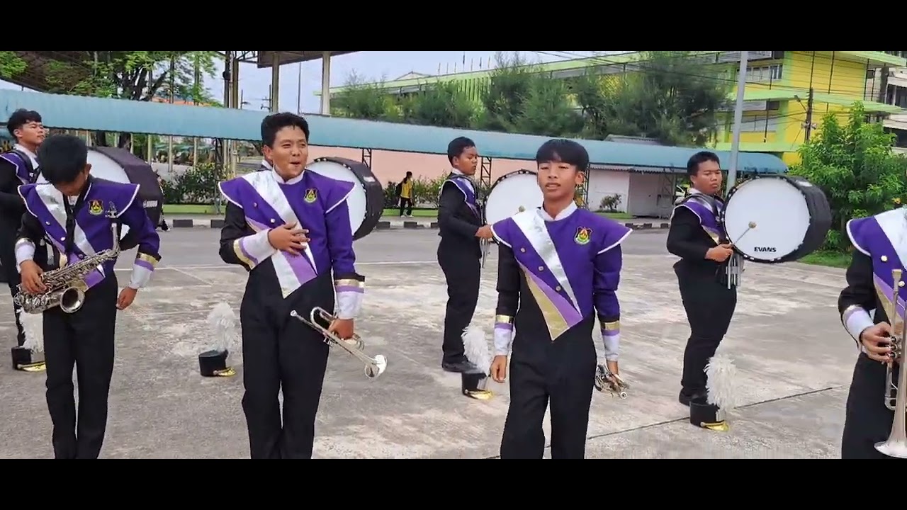 วงโยธวาทิตโรงเรียนพัทลุง เพลงอีเซ ติ เปโก