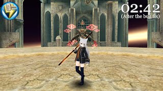 [Toram online] Thor Halberd(After the Bug Fix) vs Merzehal (02:42) / Solo