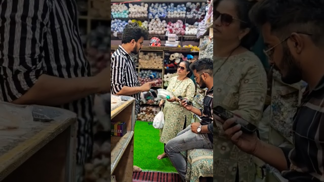 bhai aye hue h Visakhapatnam se tailoring material thanks for coming