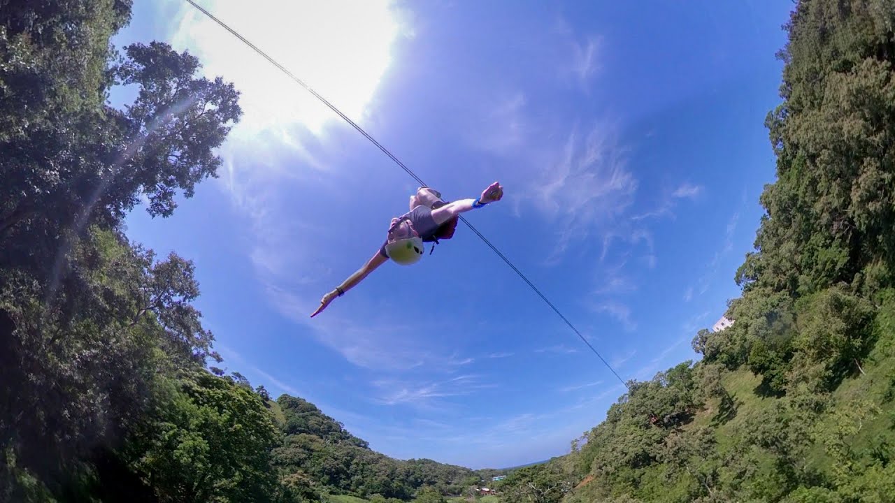 Zip Lining Through the Jungle - Roatan, Honduras  - Carnival Cruise Excursion