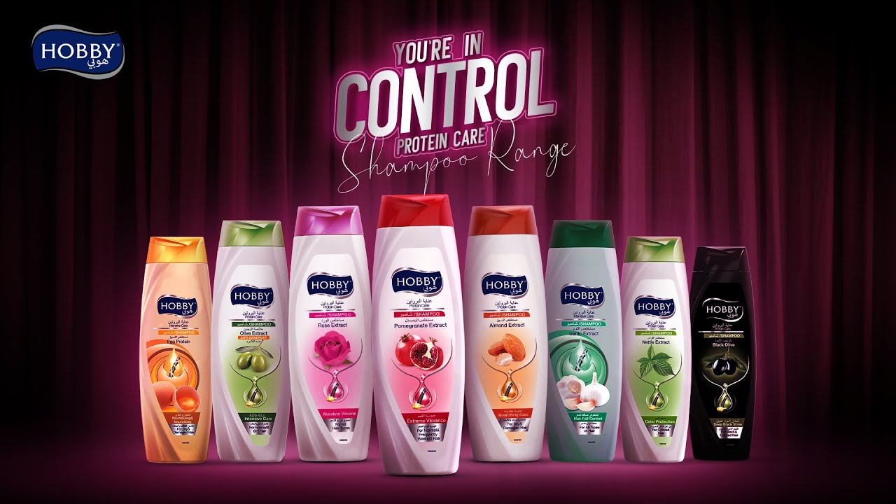مجموعة شامبو هوبي للعناية بالبروتين. Hobby Protein Care Shampoo Range