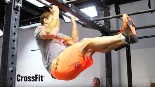 Brad Hoffeld Does Dumbbell, L Pull-Up Fran