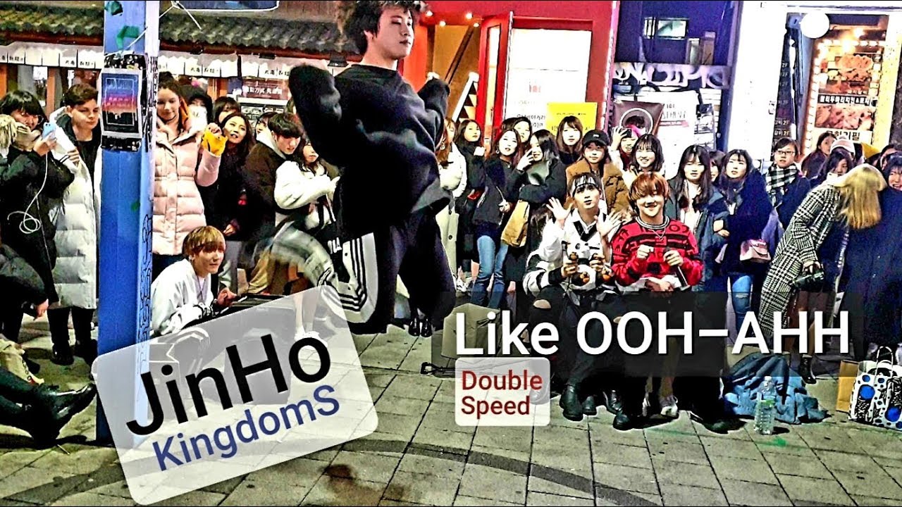 《TWICE_우아하게(배속)》☆2019.02.20#KingdomS(#킹덤즈) #JinHo(#김진호) 홍대버스킹 20190220_214829 #SnowHorse