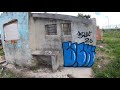 GRAFFITI VANDAL - Casinha ABANDONADA do lado da linha do TREM