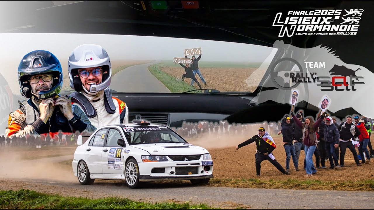 [Onboard] Finale des Rallyes 2025 - Lisieux Normandie - ES Prologue - S.Bret / F.Hanquez - Evo 9 A8