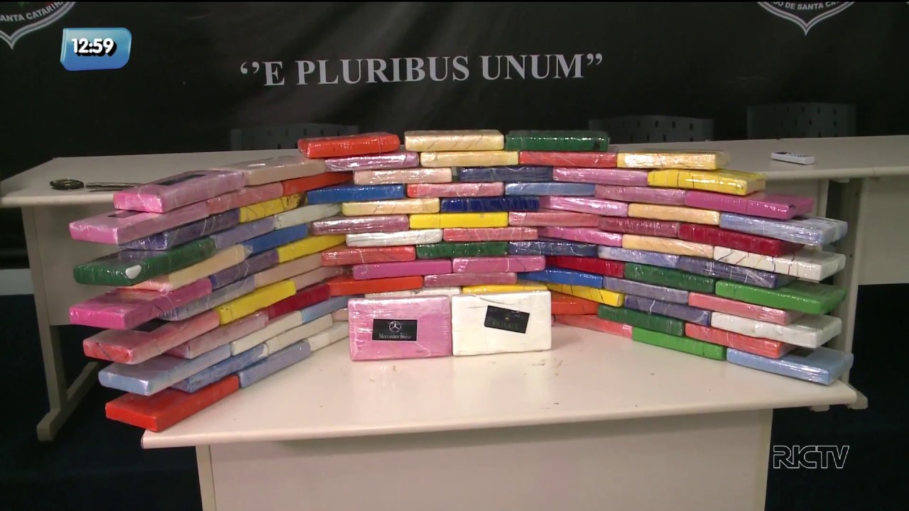 100Kg de pasta base de cocaína são apreendidos