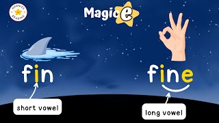 The Magic 'e' | Split Digraphs | Hop Over 'e' | Short and  Long Vowel Sounds | Phonics Reading