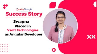 Success Story | Swapna Secures Angular Developer Role at Vsoft Technologies