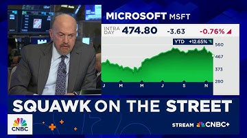 Cramer’s Stop Trading: Microsoft