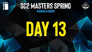 ESL SC2 Masters Spring | EU | День 13