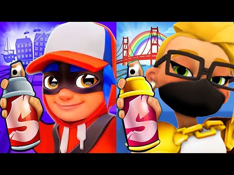 Subway Surfers Copenhagen 2022 Jake Super Runner vs Subway Surfers Monaco  2022 Jake Gameplay HD, Real-Time  Video View Count