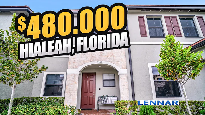 TOUR A $480,000 Lennar Homes MIAMI - Hialeah Florida NEW CONSTRUCTION Townhouse | Miami Real Estate