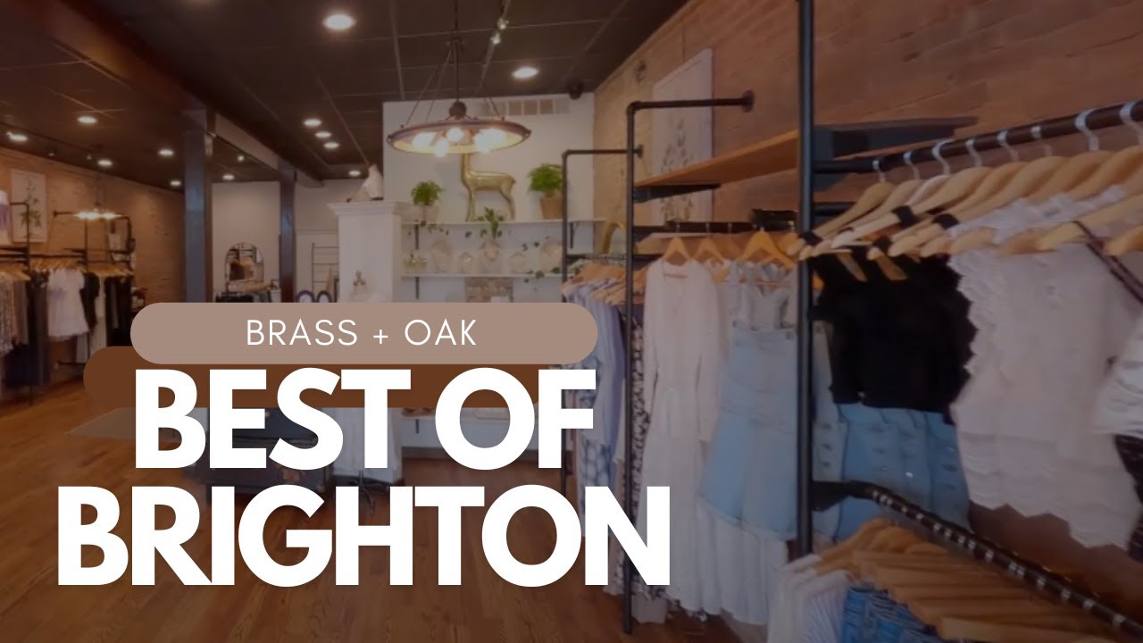 Brass + Oak | Best of Brighton | Living in Brighton - YouTube