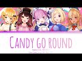 [KAN/ROM/ENG] Candy-Go-Round -  Hololive IDOL PROJECT  -  [COLOR CODED LYRICS]