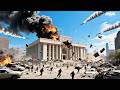 The world was shocked: the US presidential palace in Washington was blown up by an F-35-Arma3 fighte